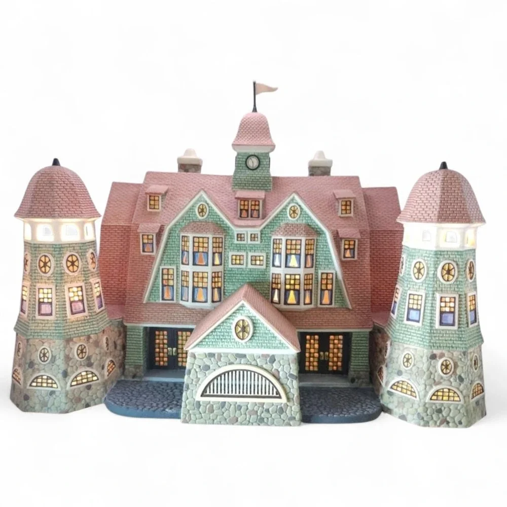 Dept 56 Seasons Bay Grandview‎ Shores Hotel First Edition 1988 - Lights Tested